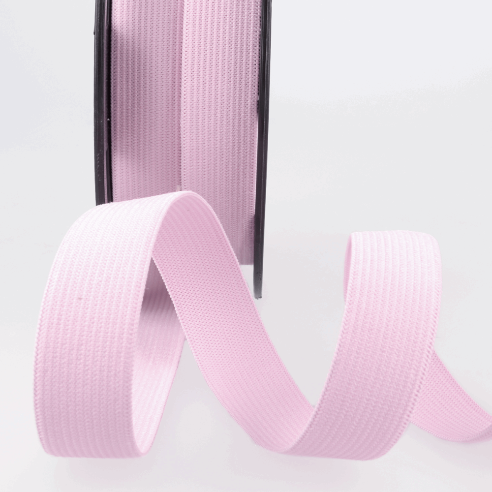 Narrow Elastic Ribbon - 5mm - Pink (Stephanoise)
