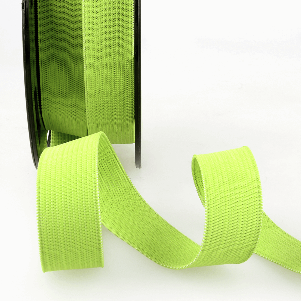 Narrow Elastic Ribbon - 5mm - Anise Green (Stephanoise)