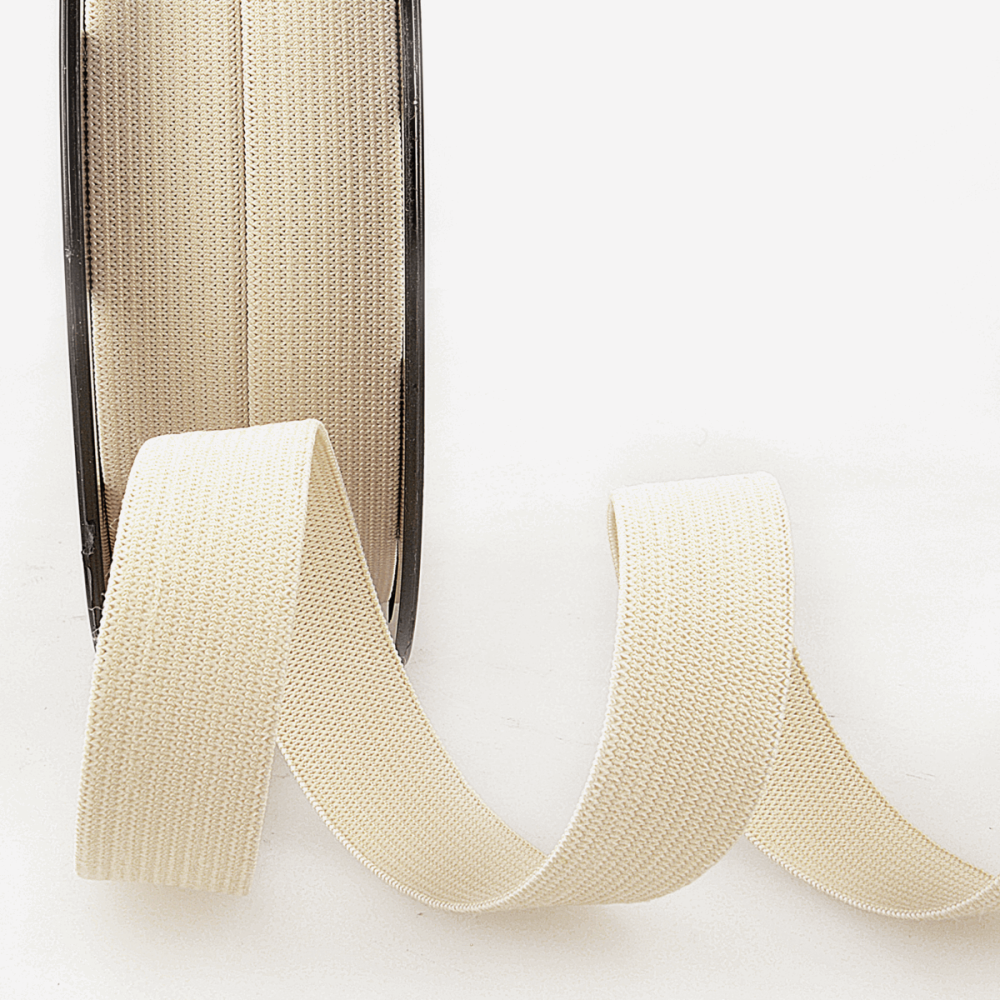 Narrow Elastic Ribbon - 5mm - Beige (Stephanoise)