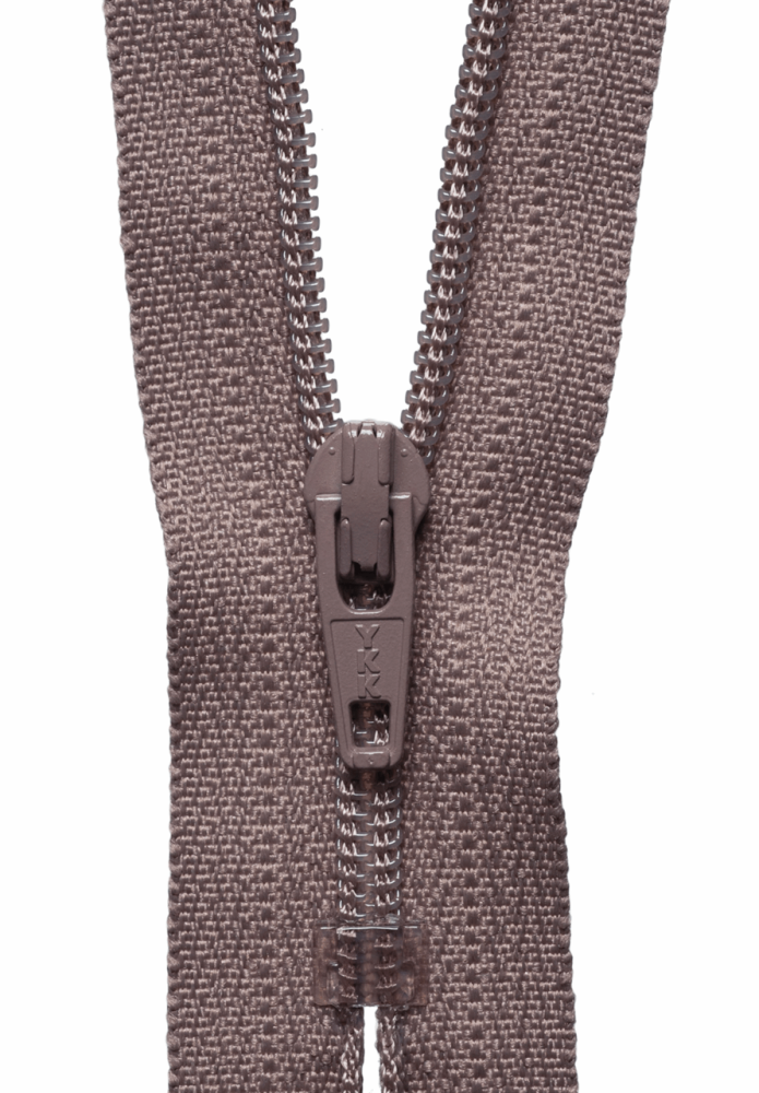 Nylon Dress and Skirt  Zip - Mink - 36cm / 14in