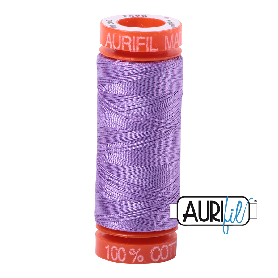 Aurifil Cotton 50wt, 2520 Violet