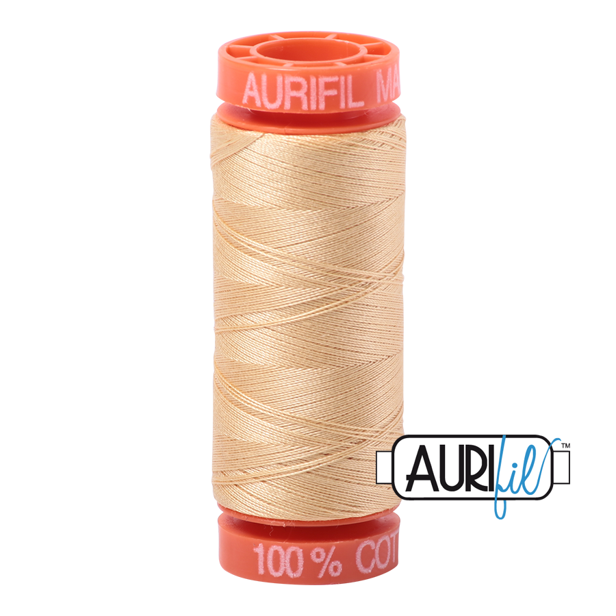 Aurifil Cotton 50wt, 6001 Light Caramel