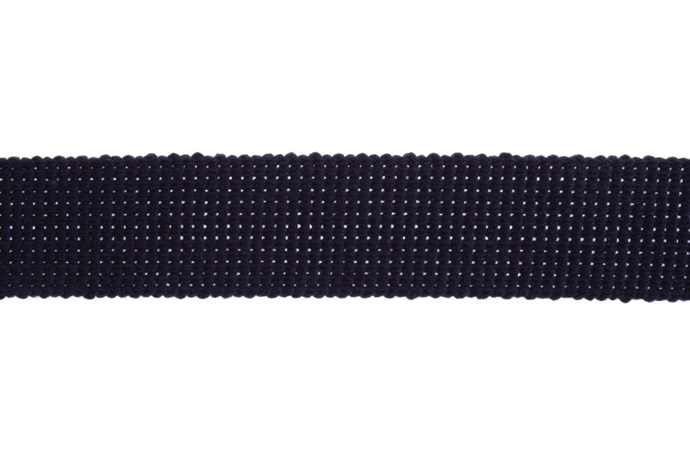 Webbing - Cotton Acrylic - 40mm - Navy (Essential Trimmings)