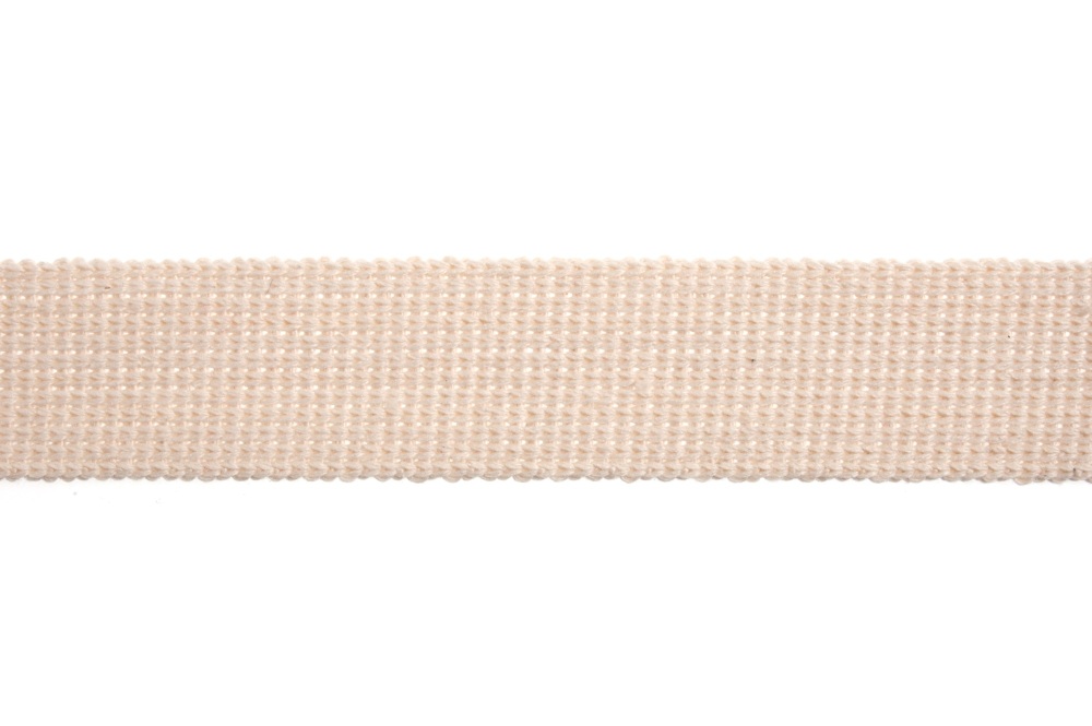 Webbing - Cotton Acrylic - 40mm - Natural (Essential Trimmings)