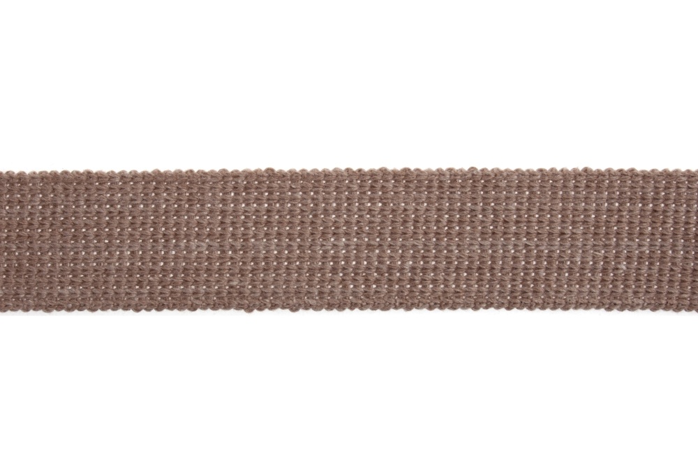 Webbing - Cotton Acrylic - 40mm - Light Taupe (Essential Trimmings)