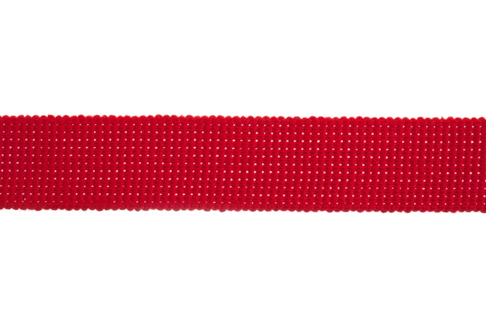 Webbing - Cotton Acrylic - 30mm - Red (Essential Trimmings)