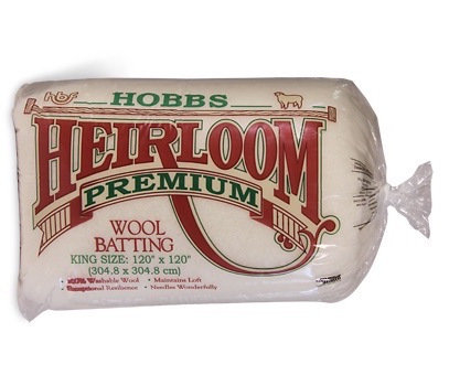 Hobbs Heirloom Premium Wool - 100% Wool - King Size - 120 x 120in