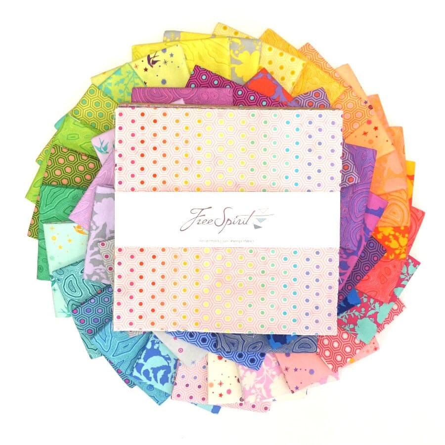 Tula Pink - True Colours - 10" Charm (Layer Cake)