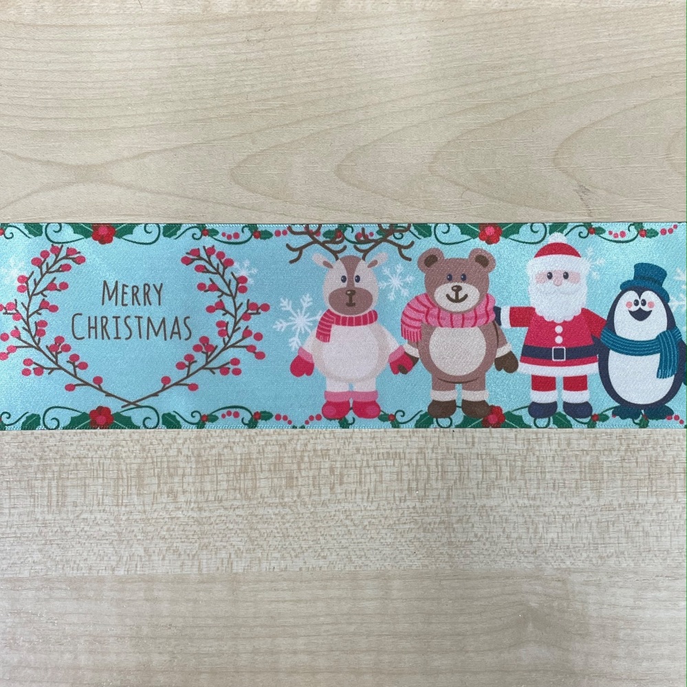 Christmas Ribbon - Santa & Friends (Sew Cool)