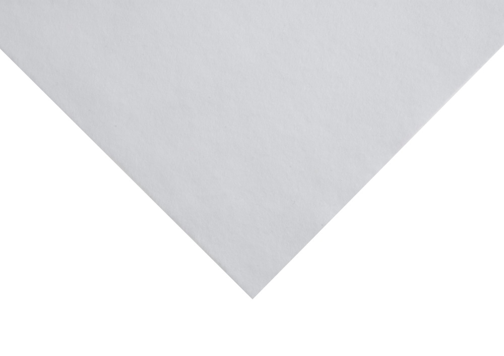 Felt - White - Acrylic - 23 x 30cm