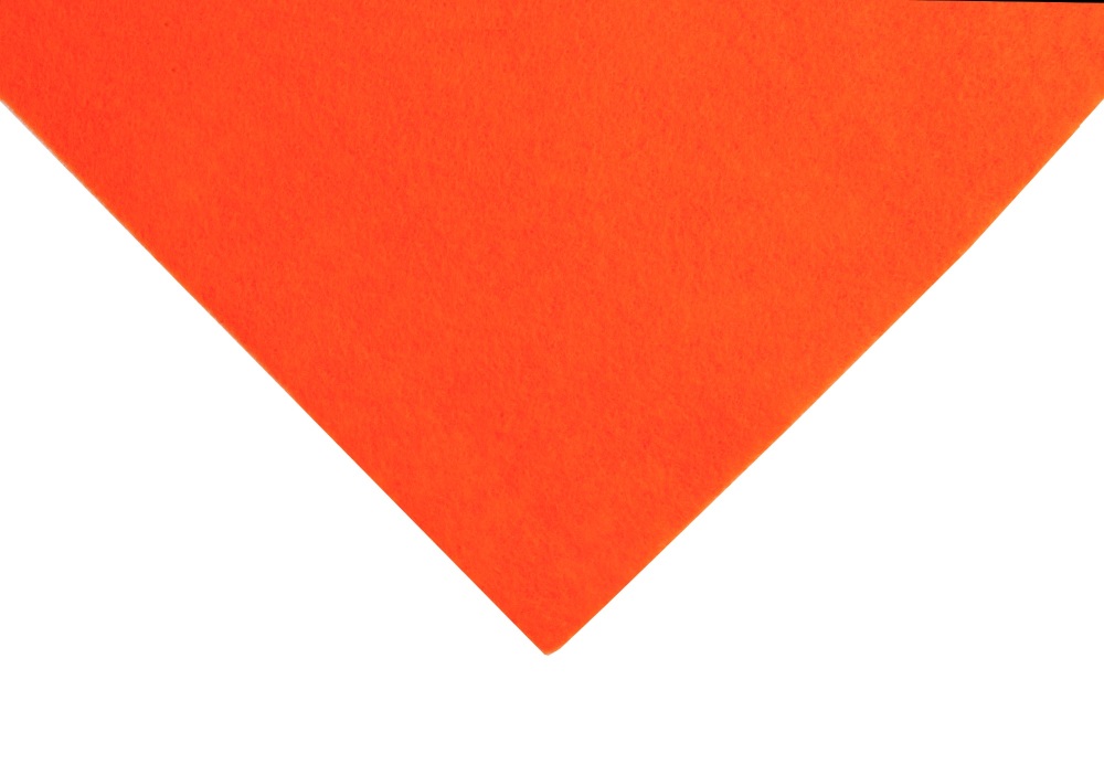 Felt - Acrylic - 23 x 30cm - Orange