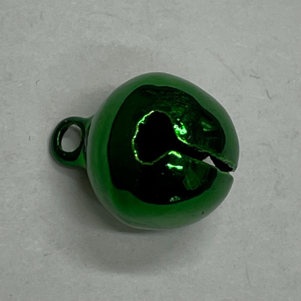 Jingle Bell - Green - 11mm (Sew Cool)
