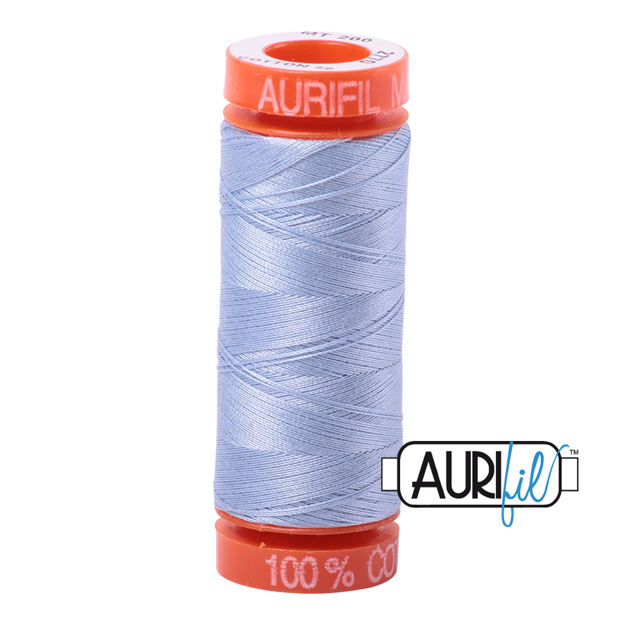 Aurifil Cotton 50wt, 2770 Very Light Delft