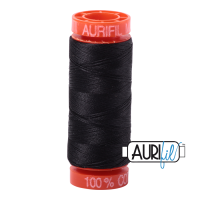 Aurifil Cotton 50wt - 4241 Very Dark Grey - 200 metres