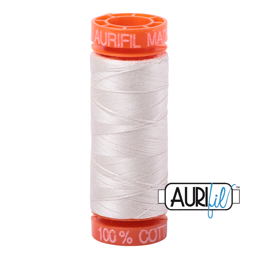 Aurifil Cotton 50wt, 2311 Muslin