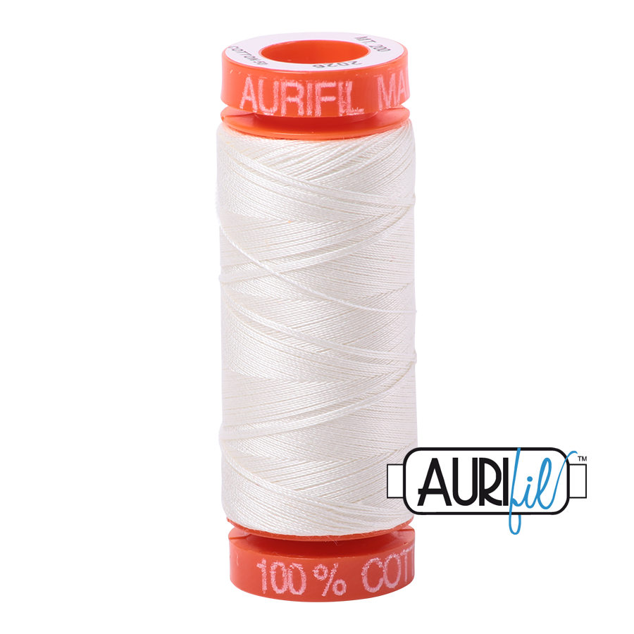 Aurifil Cotton 50wt, 2026 Chalk