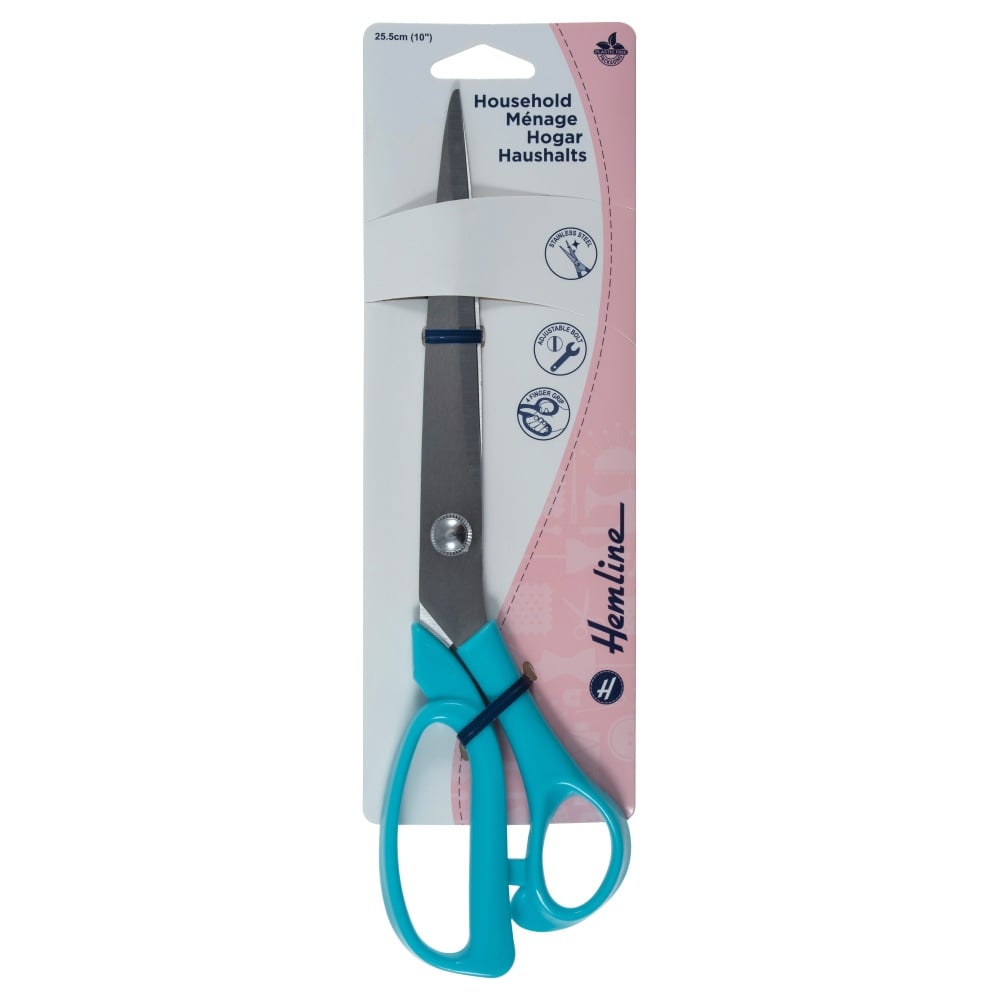Household Scissors - 25.5cm / 10" (Hemline)