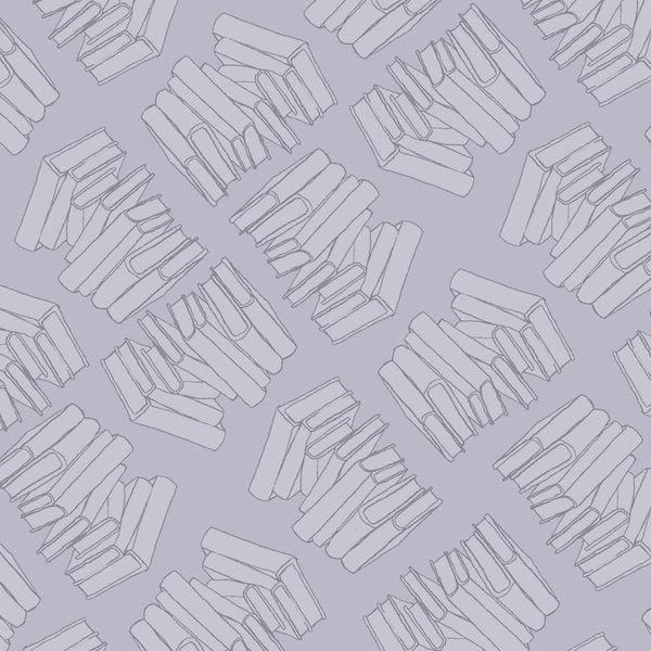 SALE! Windham Fabrics - Literary - Stacks - 42708-15 (Moby)