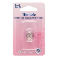 Metal Thimble - Small (Hemline)