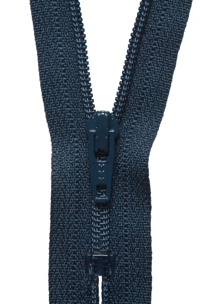 Nylon Dress and Skirt  Zip - Dark Navy - 46cm / 18in