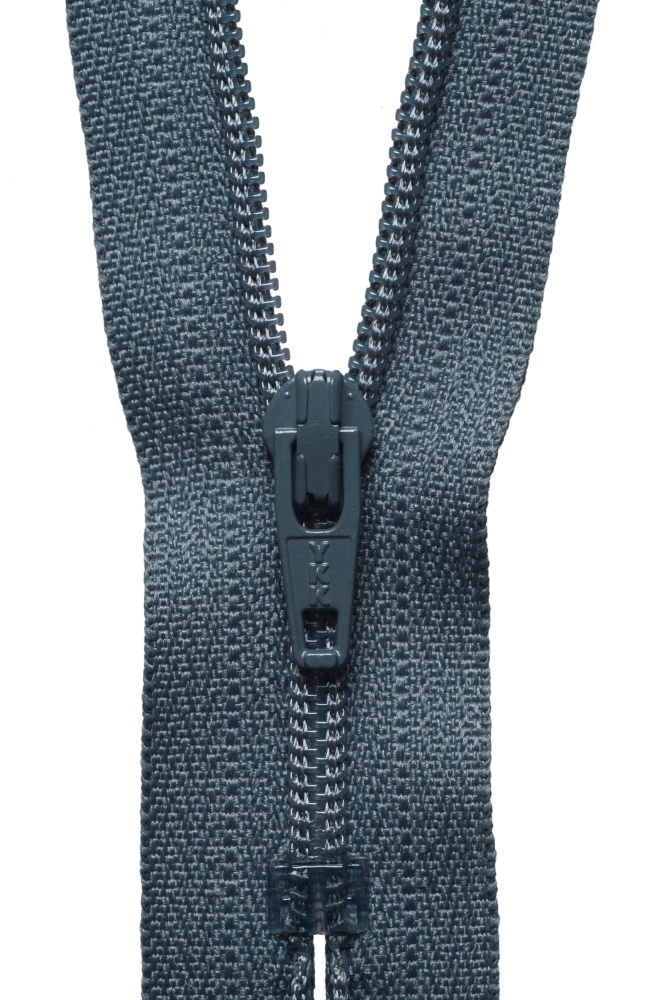 Nylon Dress and Skirt  Zip - Dark Grey - 15cm / 6in