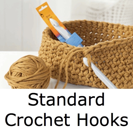 <!-- 001 -->Standard Crochet Hooks