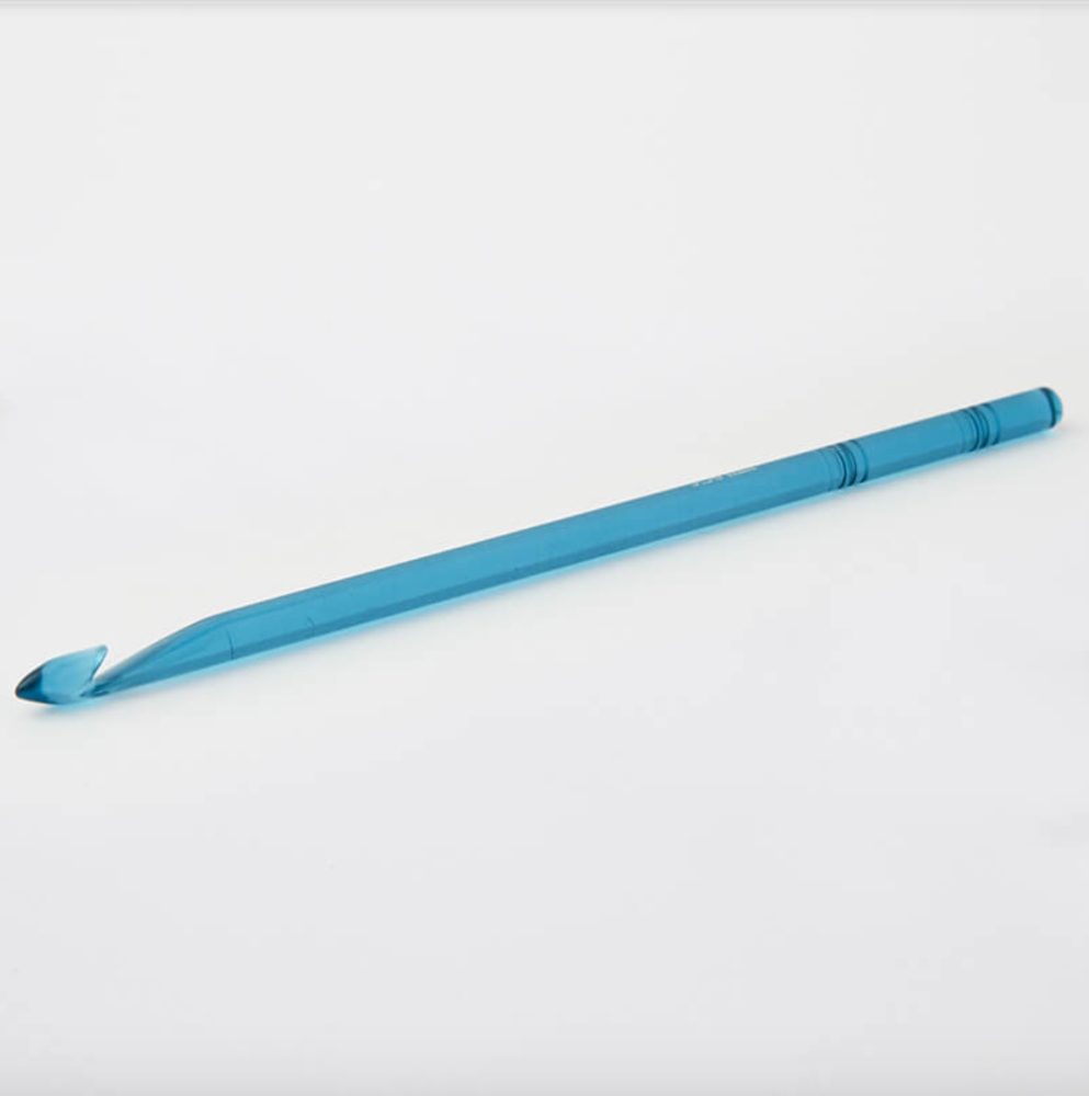 Crochet Hook - 5.50mm x 15cm - Turquoise - KnitPro Trendz