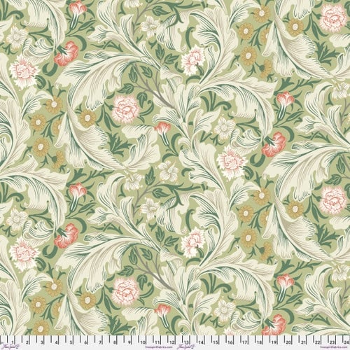 Morris & Co - Leicester - Leicester (Olive) - PWWM086.OLIVE - Free Spirit Fabrics
