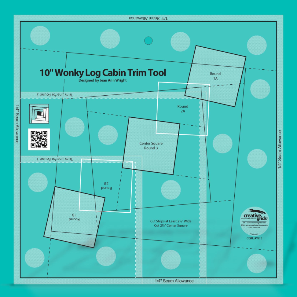 Wonky Log Cabin Trim Tool - 10" - CGRJAW13 - Creative  Grids