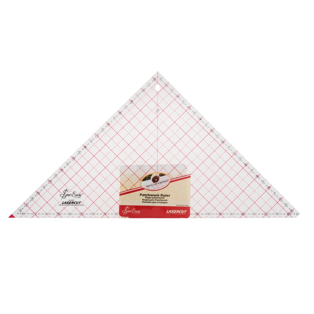90º Triangle Ruler - 12 ½" x 12 ½" - NL4205 - Sew Easy