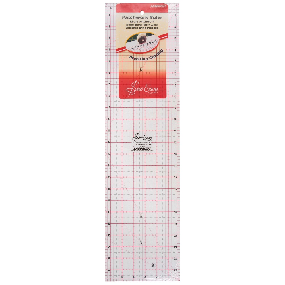 Patchwork Ruler - 6 ½" x 24" - NL4188 - Sew Easy