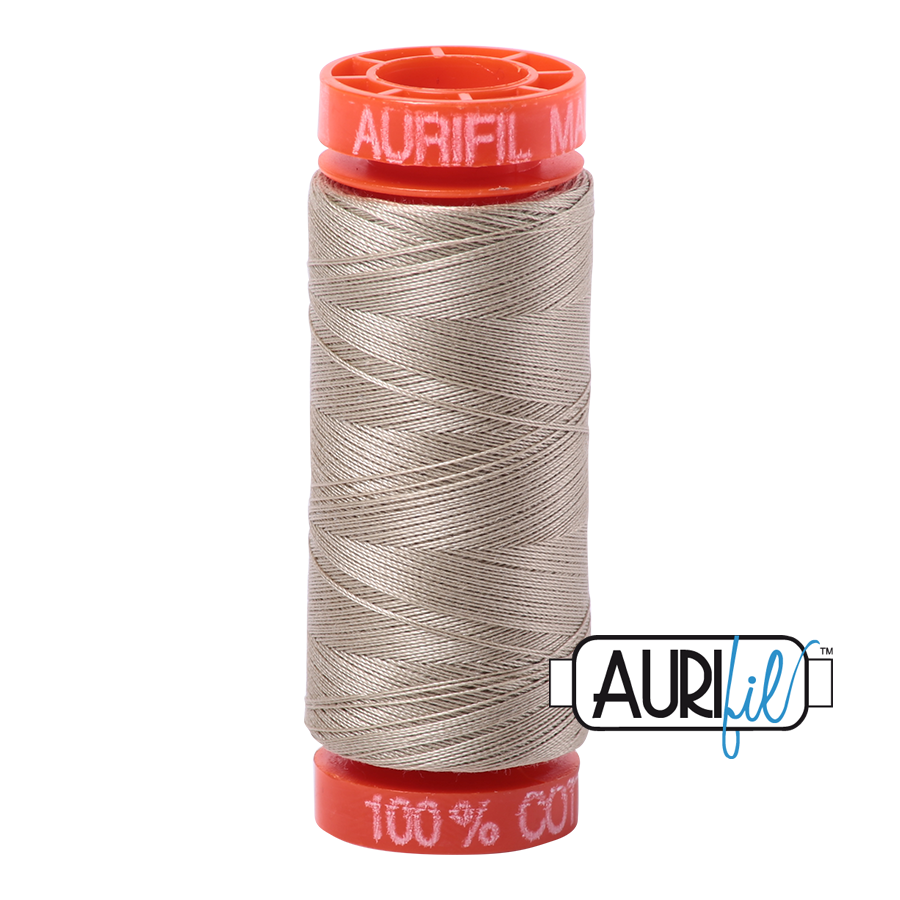 Aurifil Cotton 50wt - 2324 Stone - 200 metres