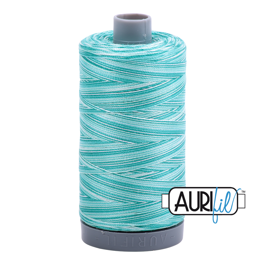 Aurifil Cotton 28wt - 4654 Turquoise Foam - 750 metres