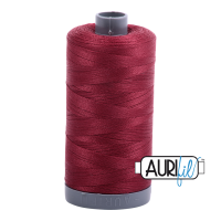 Aurifil Cotton 28wt - 2460 Dark Carmine Red - 750 metres