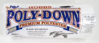 Wadding - 100% Polyester Poly-Down - Crib Size - 45" x 60" - Hobbs Premium (PD45) HIDDEN