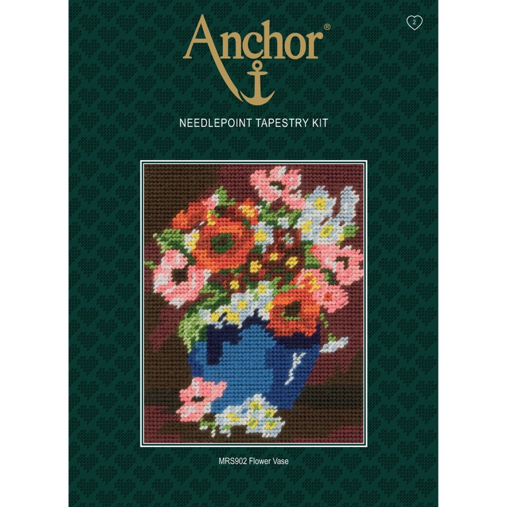 Tapestry Kit - Flower Vase - Anchor MRS902 (Last One - Now Discontinued)