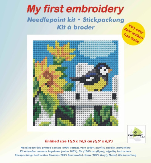 Needlepoint Kit - My First Embroidery - Summertime - Orchidea ORC.9604