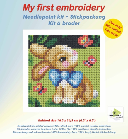 Needlepoint Kit - My First Embroidery - Springtime - Orchidea ORC.9601