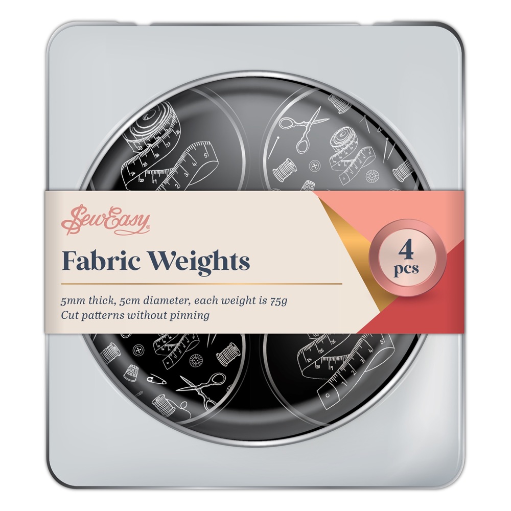 Fabric Weights - Notions - Pack of 4 - Sew Easy (ER907.4.2)