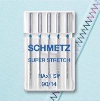 <!--040-->Super Stretch Needles - Size 90/14 - Pack of 5 - Schmetz