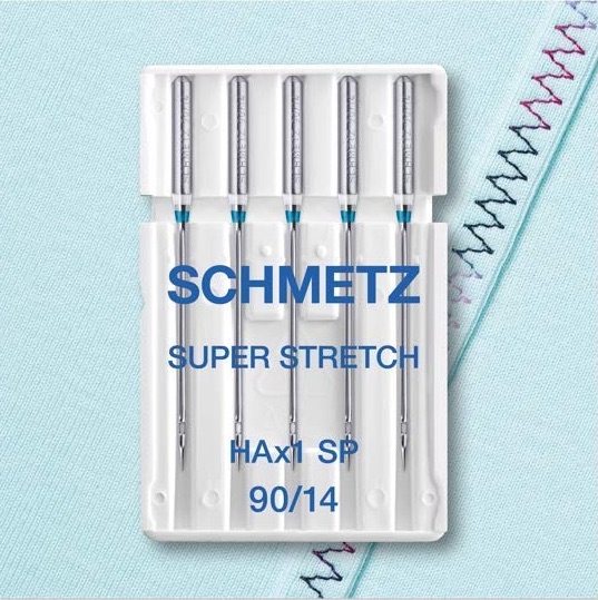 Super Stretch Needles - Size 90/14 - Pack of 5 - Schmetz