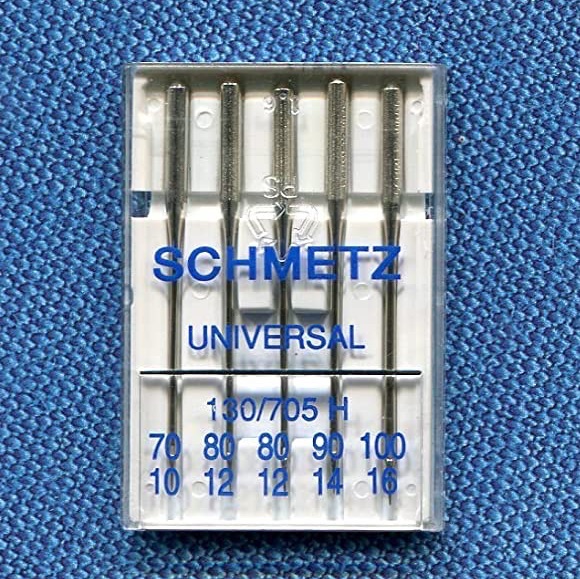 Universal Needles - Mixed Size Pack, 70 - 100 - Pack of 5 - Schmetz