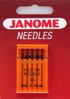 <!--020-->Janome Red Tip Needles - Size 90/14 - Pack of 5