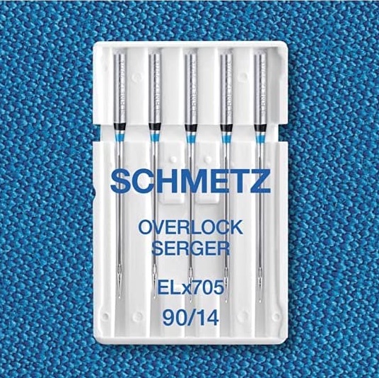 <!--010-->ELx705 Needles - Size 90/14 - Pack of 5 - Schmetz