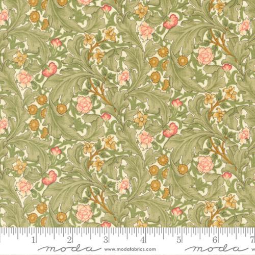 Morris Meadow by Barbara Brackman - Leicester - No. 8374 11 (Porcelain) - Moda Fabrics