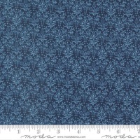 Morris Meadow by Barbara Brackman - Bookbinding - No. 8377 14 (Woad) - Moda Fabrics