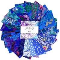 Kaffe Fassett Classics Plus - 5" Charm - Lake - FB6CPGP.LAKE *CURRENTLY OUT OF STOCK*