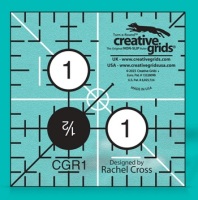 <!-- 000 -->Patchwork Ruler - 1 ½" x 1 ½" - CGR1 - Creative Grids