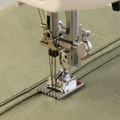 Janome Pintuck Foot  (Wide 7 groove) -  Category D