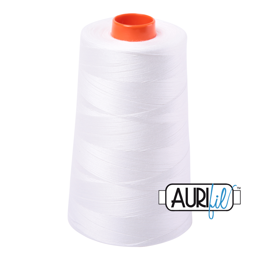 Aurifil Cotton 50wt - 2021 Natural White - 5900 metres *CURRENTLY OUT OF STOCK*